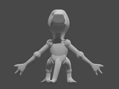 3D model Alien HP 3D model