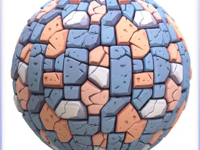 Stylized Wall Seamless Texture Texture 54