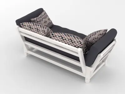 Patio Sofa 3D model
