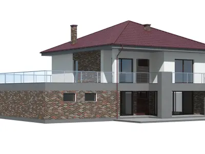 Cottage 023 3D model