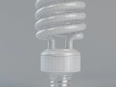 Energy Saver Lightbulb II 3D model