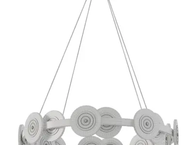Samiya Chandelier Low-poly 3D model