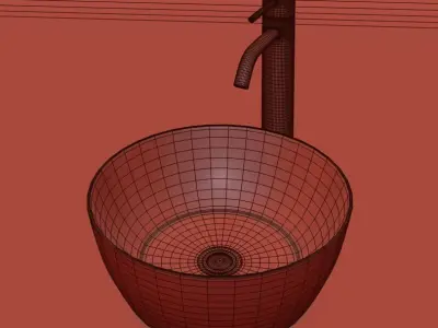 bathroom sink 3D model