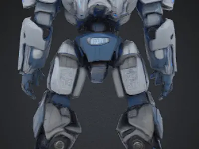 sci-fi Robot 3D print model