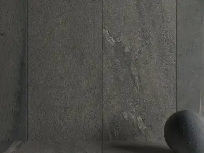 Stone Wall Tiles Santorini Fume 120x270 Set 1 Texture