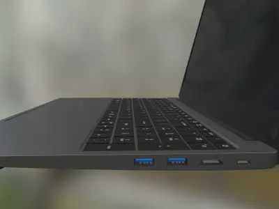 Laptop Windows 3D model