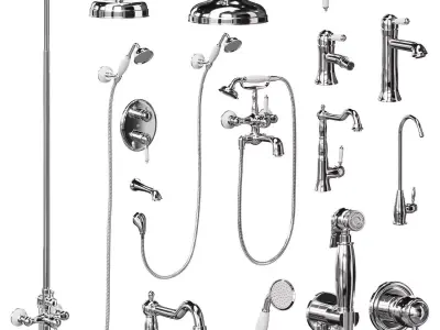 LeMark Villa Faucet set 3D model