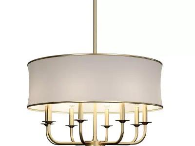 Ethan Allen Chandelier 3D model