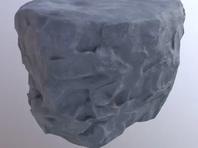 Rocks Asset Low-poly 3D model