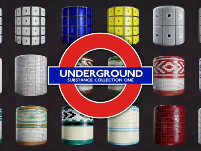 London Underground Substance Collection 1 Texture