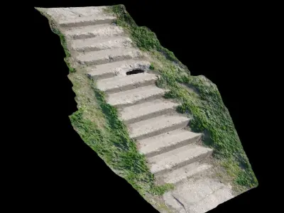 Stairs 3D model