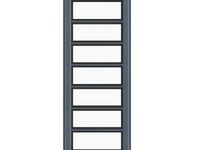 Metal Window 10 3D model