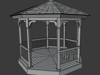 Gazebo Garden 3D model
