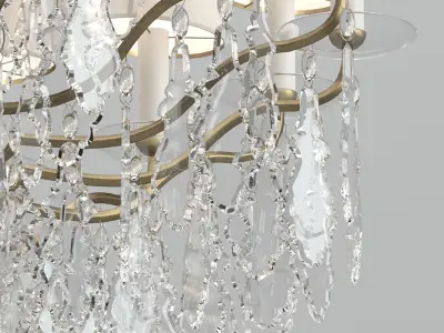 Chandelier 25 3D model