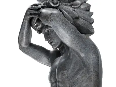 Atlant Sculpture 3D model