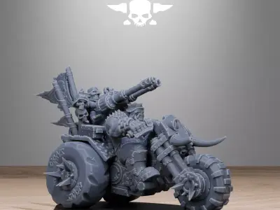 Orkaz Bikers 3D print model