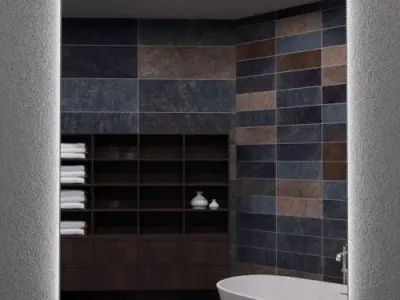 Illuminated Mirror 4 3D model