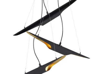 Chandelier 3P-full SKU 5504 Free 3D model