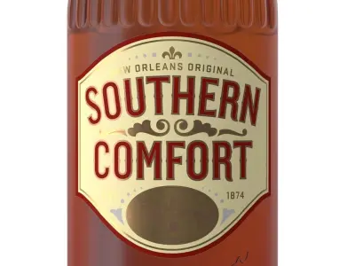 Bottle Southern Comfort 3D model