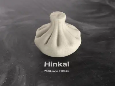 Dumpling and Dough Products 3D model