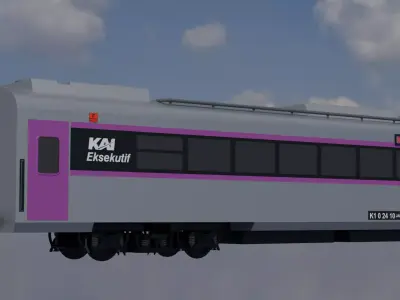 K1 Executive Stainless Steel New Generation KA Argo Lawu 2024 3D model