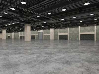 Fair Exposition Center 3D model