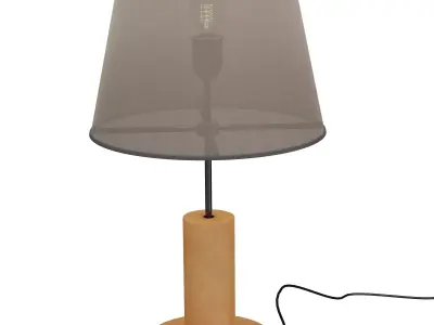 Table lamp 3D model 30