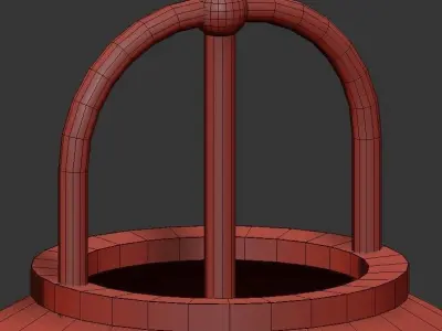 Retro Globe 3D model