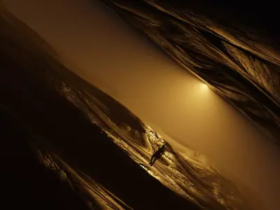 SCI FI CAVE MODEL 3D model