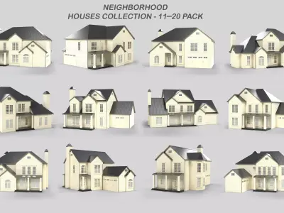 Cottage House Design Collection 11-20 Pack T5