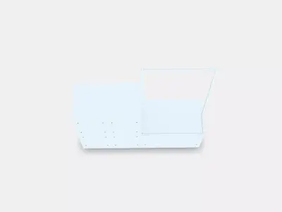 NORDLI Chest of 8 drawers 1 Low-poly 3D model