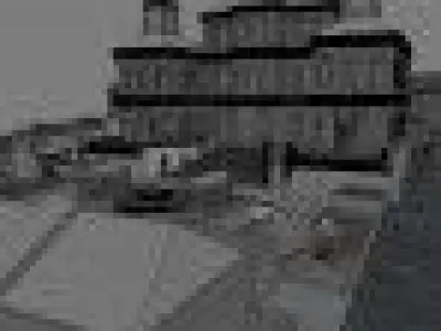 Royal Keep Low-poly 3D model