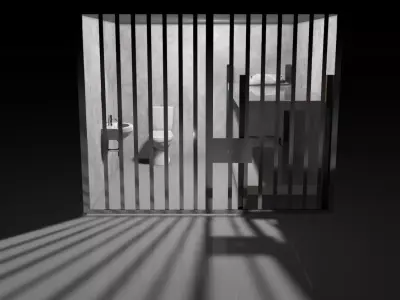 Prison  3D model