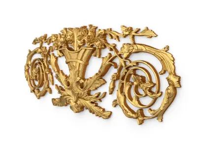 Classic decor ornament 55 3D print model