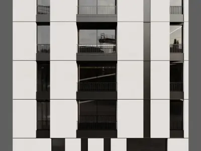 RESIDENTIAL BUILDING NO89 A 3D model