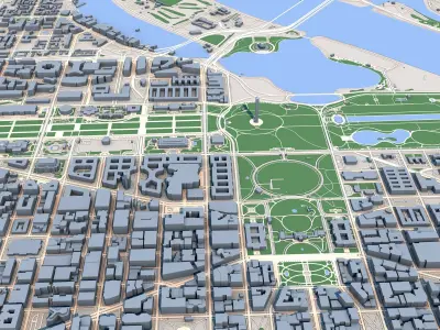 Washington 3D model