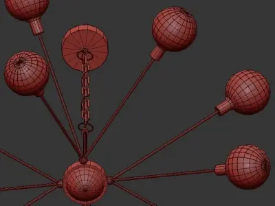 Illuminated  3D model