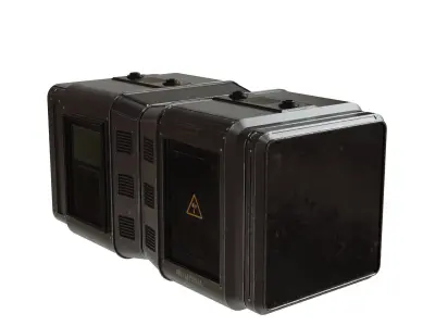 Sci-Fi Battery Low-poly 3D model purchase