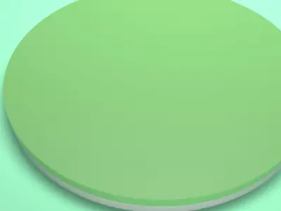 Minimalist product stand 3D model