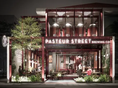 TAPROOM BREWERY ARCHITECTURE AND INTERIOR DESIGN 3D model