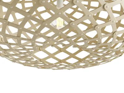 David Trubridge Kina Pendant Light 3D model