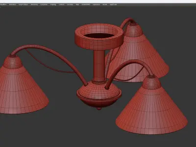 Arte Lamp Federica  Low-poly 3D model