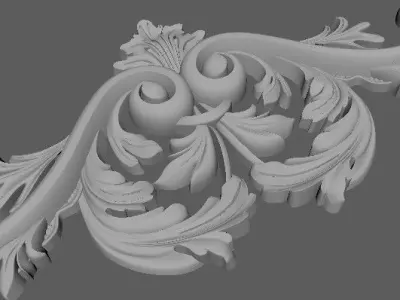 dekor ornament 3D model 187
