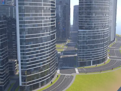  Houdini Procedural City Generator 