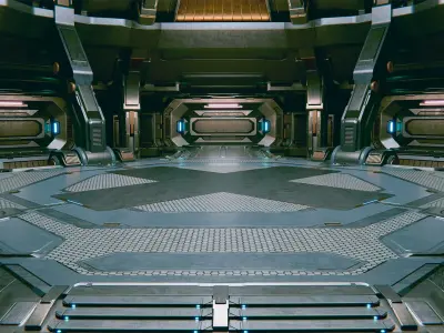  Sci-fi scene Black Abyss 