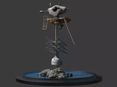 Maschinen Krieger Universe Kracken Vogel 3D model