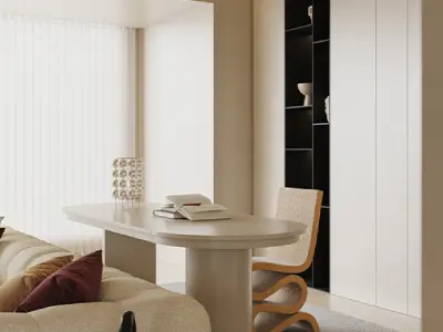 apartment interior scenes       3D model 5