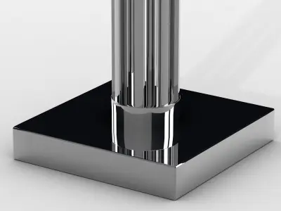 Retro lamp  M109 table light for cinema 4d Low-poly 3D model