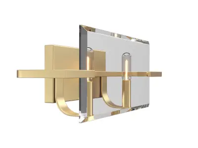 Cahill 2-Light Bath Vanity Wall Light 3D model