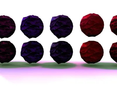 4K Liquid Material Pack  plus Lights Texture